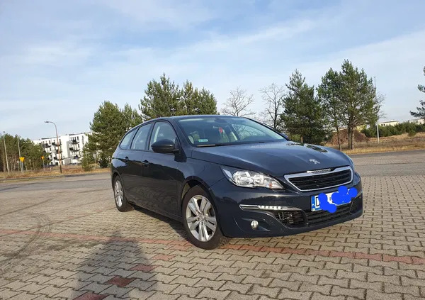 samochody osobowe Peugeot 308 cena 34000 przebieg: 168353, rok produkcji 2017 z Milicz